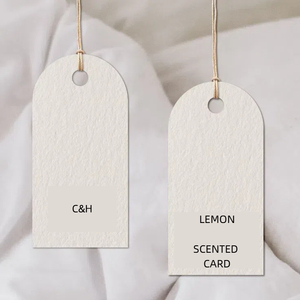 C&H Custom Logo Air Freshener Woody Car Hanging Fragrance Card DIY Feature for Cars Closet Room Custom Scented Card