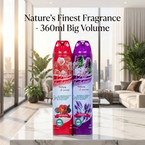Wholesale Custom Brand 360ML Air Freshener Rose Floral Scent Eco-friendly Odor Eliminator Spray