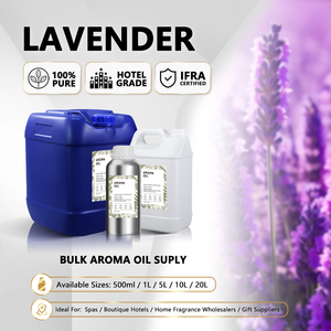 Wholesale 100% Organic Pure Essential Oil OEM Natural Lavender