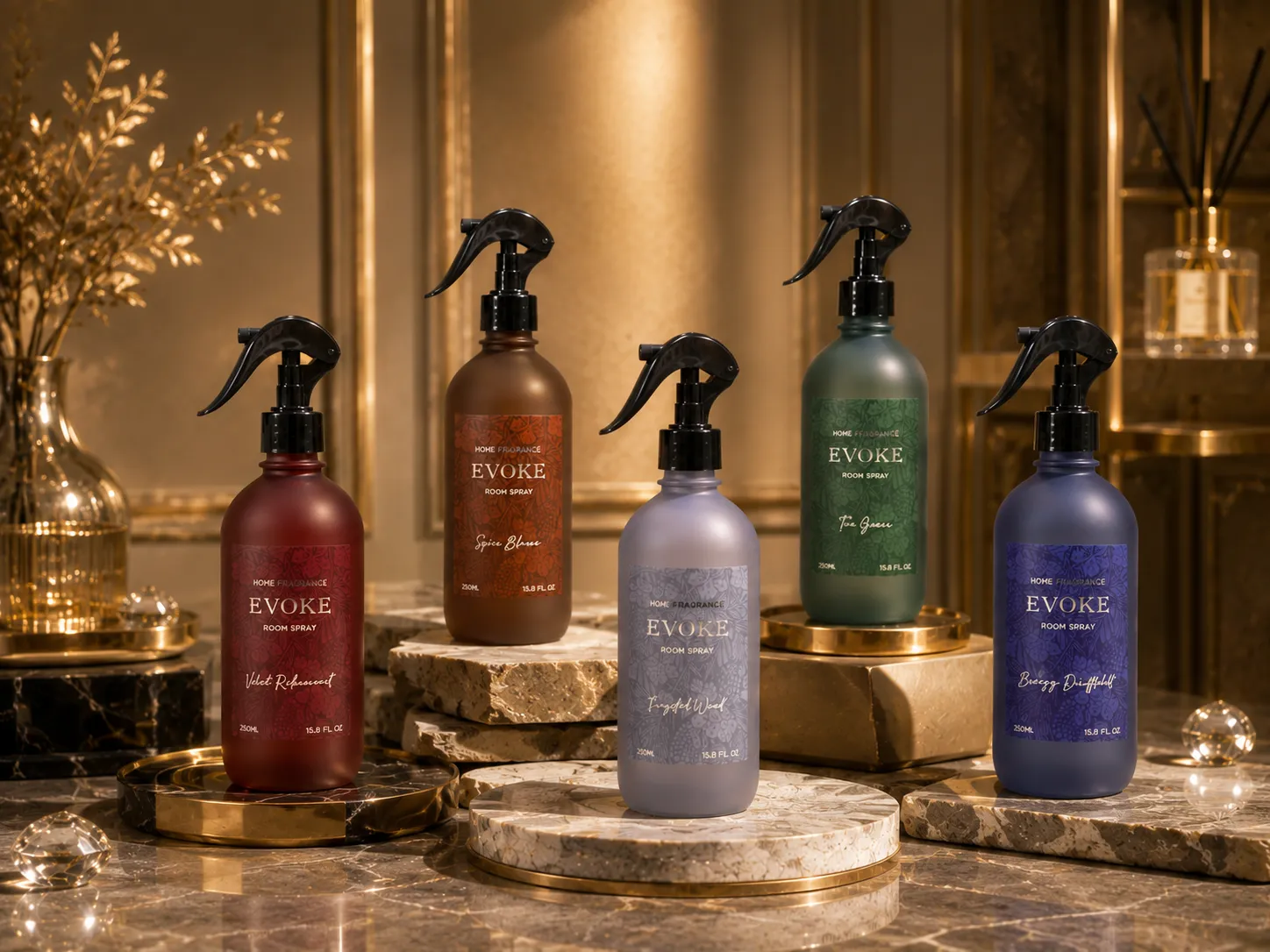 Fine Mist Amber Glass Room Spray