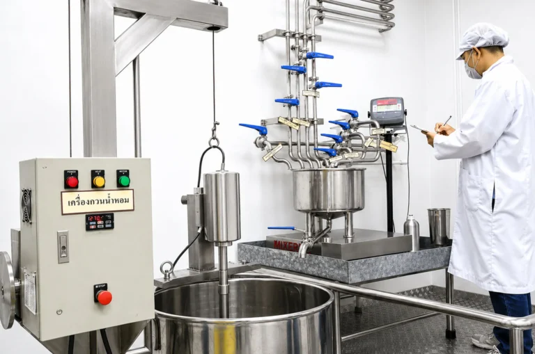 Automated Vessel Liquid Filling Line